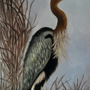 Blue Heron by Teresa Ulrich