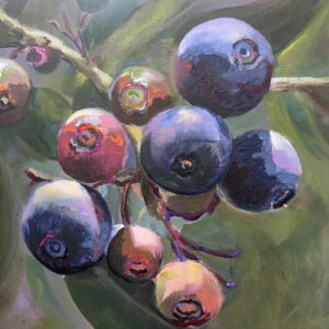 Blueberries by Lanell Shen