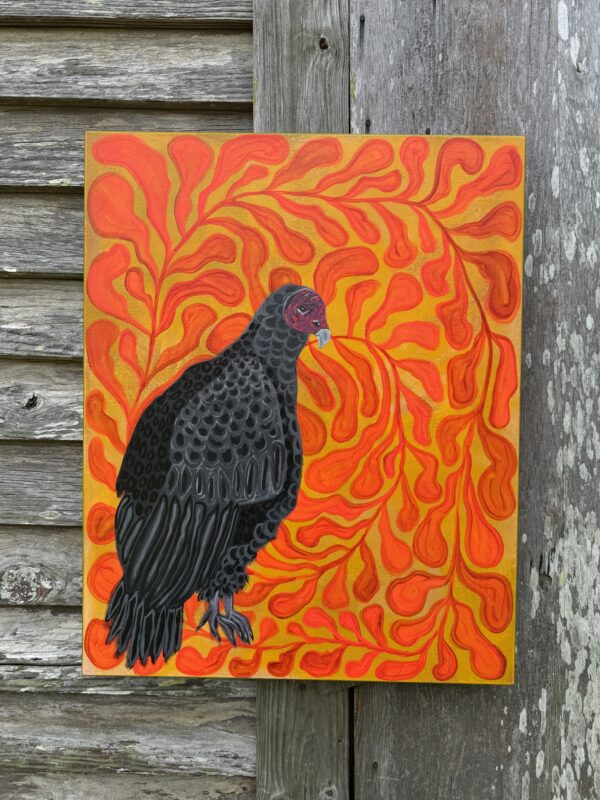 Buzzard and snake by Sara  Simmons
