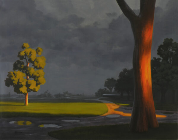 Evening Trees by John Howard